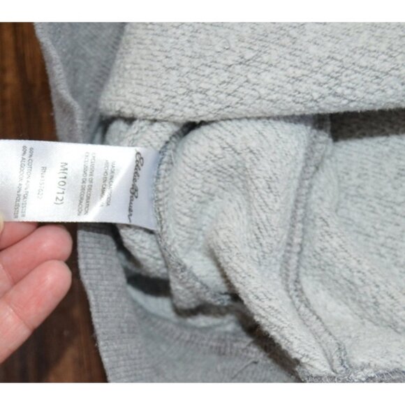 Eddie Bauer Hoodie Boys M 10/12 Multicolor Camouflage Woodland Pattern Pullover - Picture 7 of 7